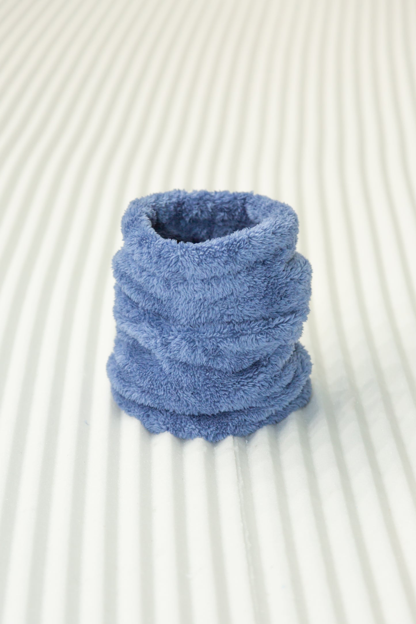 Fluffy Snood BLUE