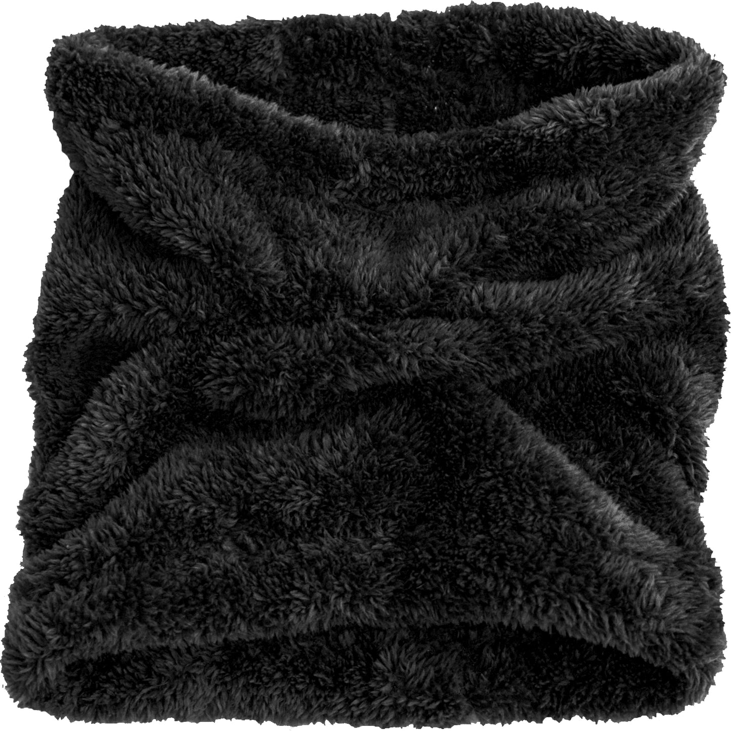 Fluffy Snood –  BLACK
